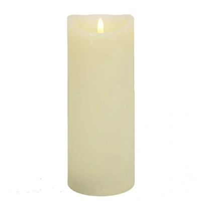 Image of Premier 23cm FLICKABRIGHT Battery Operated Warm White LED Pillar Candle