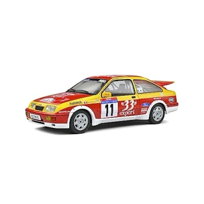 Image of Solido S1806103 1:18 Ford Sierra Cosworth 1987 Tour De Corse #11 Collectible Miniature car, Multicolored