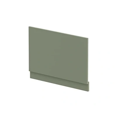 Image of Hudson Reed Matt Green Bath Panel 800mm End MDF BPR813