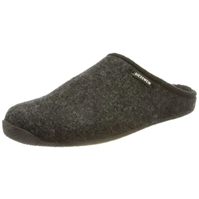 Image of Giesswein Men&#039;s Ilsfeld Low Top Slippers , Anthracite 019, 8 UK