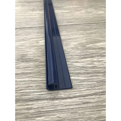 Image of KederUk Campervan Motorhome Caravan Awning Rail C Channel Powder Coated (Dark Blue, 88 cm)