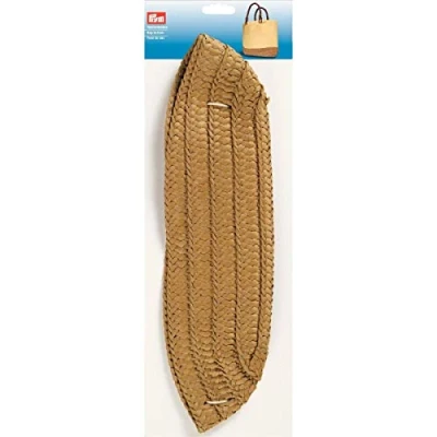 Image of Prym Natural Material (39x11cm) Diane Straw Braided Bag Bottom for Handbags 1 Piece