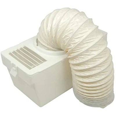 Image of Condenser Vent Box &amp; Hose Kit for Bush TDV6B TDV6S TDV6W Tumble Dryers (4&quot; / 100mm)
