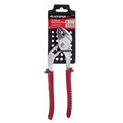 Image of Red 25cm Water Pump Pliers By Blackspur