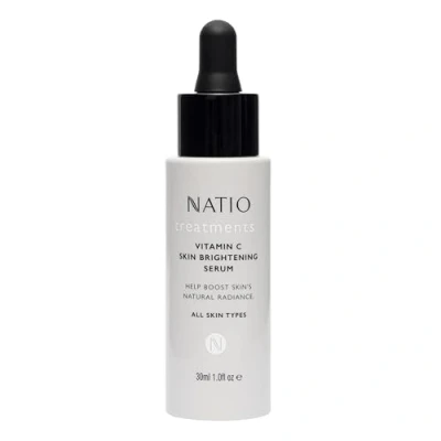 Image of Natio Australia Treatments Vitamin C Skin Brightening Serum, 30 ml Antioxidant Face Serum With Aloe Vera, Shea Butter for All Types