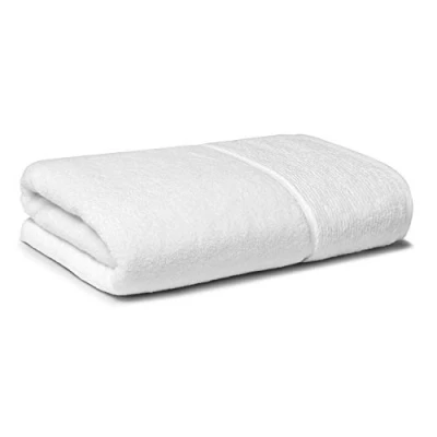 Image of Panda Bamboo Towel (Pure White, Bath Towel)