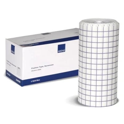 Image of ABENA Medical Tape 10mx15cm Surgical Tape1 Roll Similar to Micropore This Adhesive Plaster Can Also Be Used As Earring Tape, Nose Tattoo Grip Ear and More.