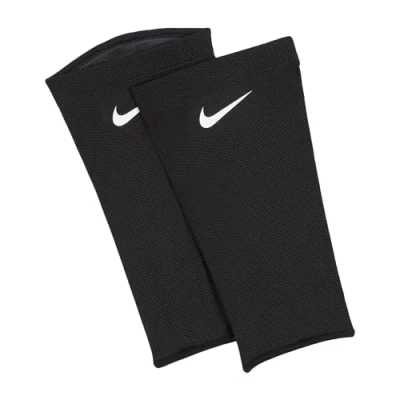 Image of Nike Guard Lock Elite Football Sleeves (1 Pair) Black/White/White, L