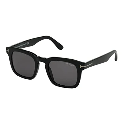 Image of Tom Ford N DAX FT 0751 BLACK/SMOKE 50/22/145 unisex Sunglasses