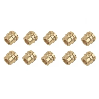 Image of TC Compression Radiator Valves Brass Inset Reducer 15mm to 10mm Pack of 10