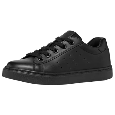Image of Geox J Nashik Boy A Sneaker, Black, 6 UK
