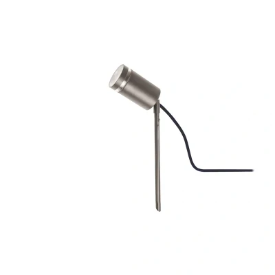 Image of Outdoor GU10 Spike Spotlight IP65 Anthracite Grey Integral LED