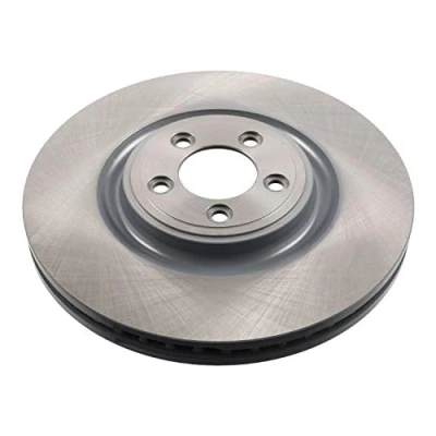 Image of C2C25337, T2R5939 Brake disc FEBI BILSTEIN 44134 Front Axle 355mm 32mm 5 Hole 108mm internally vented Coated High carbon JAGUAR: XJ Saloon, XF Saloon