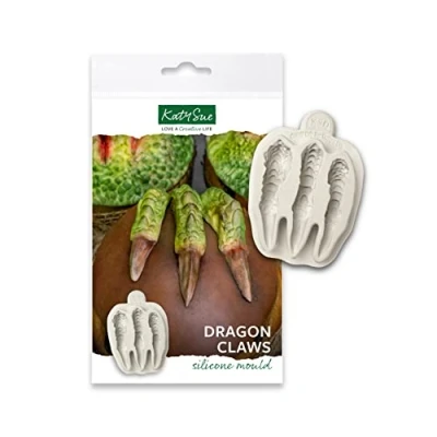 Image of Katy Sue Dinosaur &amp; Dragon Claws Silicone Mould for Cake Decorating Crafts