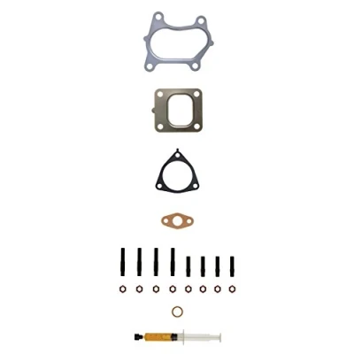 Image of 0K55113700C Mounting Kit, charger AJUSA JTC11868 with studs, syringe oil gaskets/seals HYUNDAI: Terracan