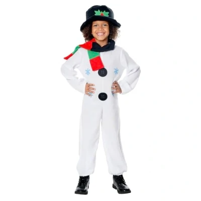 Image of Bristol Novelty Snowman Toddler Costume Age 2 3 Years