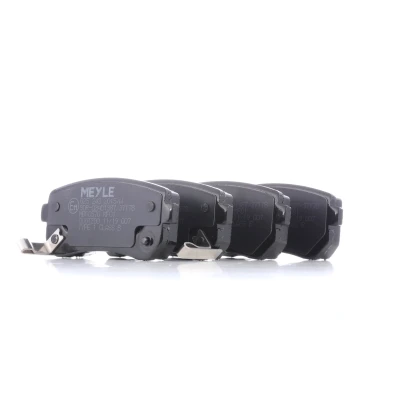 Image of 583020ZA00, 583021HA00, 583021MA00, 583021MA40, 583021YA30 Brake pad set MEYLE 025 243 2015/W KIA: Sportage III, IV, cee‘d I Hatchback