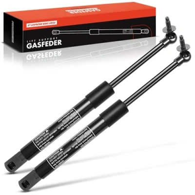 Image of Frankberg 2x Gas Strut Tailgate Window Left And Right Compatible With Grand Cherokee WJ/WG All Engine SUV 1999 2004 Replace# 55136761AA