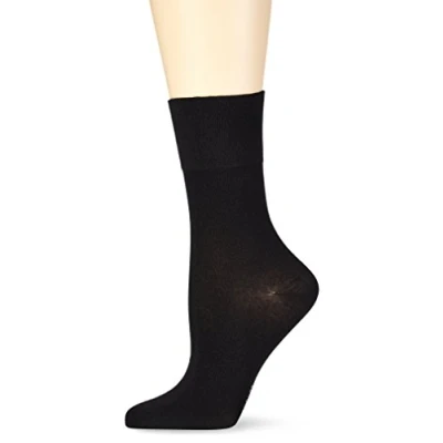 Image of Nur Die Women&#039;s Damen Feine Komfort Socke, Black (Black 940), 6/8