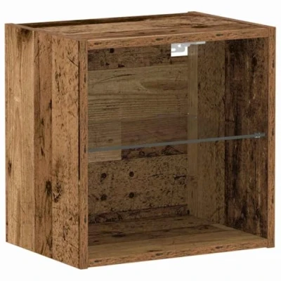 Image of vidaXL Floating Shelf Old Wood 40x28,5x40 cm Engineered