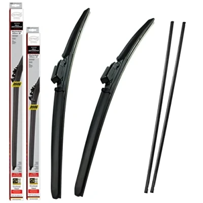 Image of Fits Mercedes EQB 2021 on All Season Wiper Blades With Extra Refill Rubber 24&quot; 21&quot; HAS2421TLM