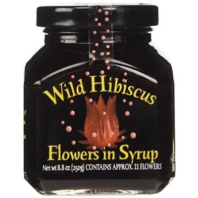 Image of Wild Hibiscus Flowers In Syrup 250G