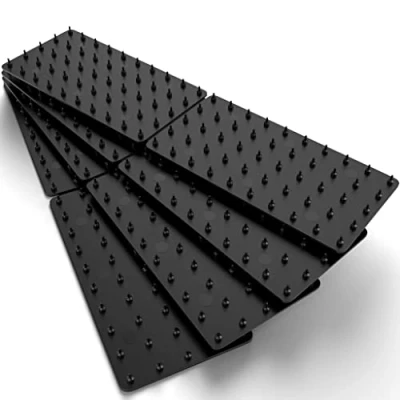 Image of Medipaq Rug Grippers for Laminate Floor &amp; Wooden Floors 4 Pack Non Slip Carpet to Prevent from Slipping Sliding Underlay Alternative