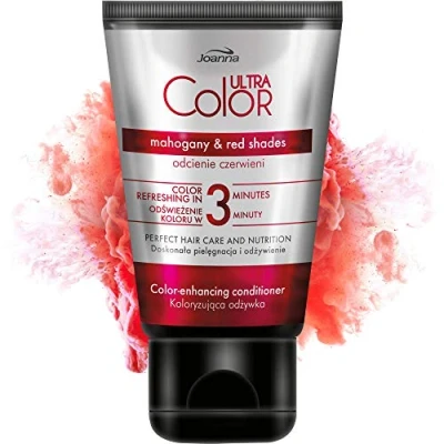 Image of Joanna Ultra Color System Coloring Hair Conditioner Shades of Red 100ml