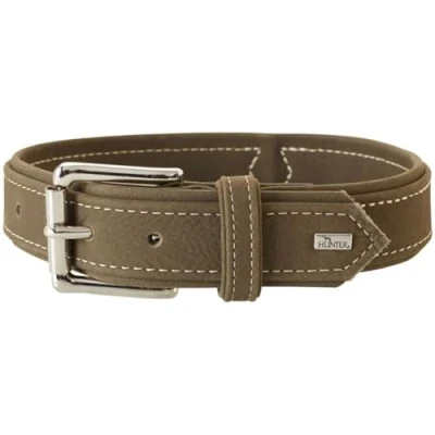 Image of Hunter Dog Collar Hunting, 40, Olive Leather