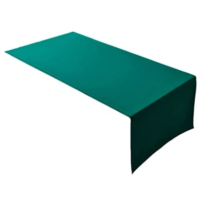 Image of Lemos Home Table Runner, Linen Made from 100% Cotton, Concept Collection, Choice of Colours and Sizes (Table Runner 45 x 150 cm, Fir Green)