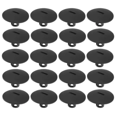 Image of the Lord of Tools 20 Pieces Car Wheel Arch Decoration Clamping Device Plastic Bumper Mounting Clip Fender Trim 9112935 Compatible with Vauxhall Black