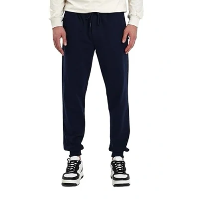 Image of COMEOR Jogging Bottoms Men&#039;s Tracksuit Sports Trousers Long with Pockets Casual Cotton Comfortable Running Sweatpants Fitness Jogger, darkblue, 5XL