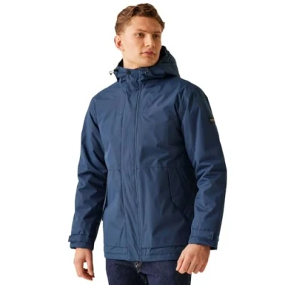 Image of Regatta Men&#039;s Sterlings IV Waterproof Jacket with Thermoguard insulation, perfect for Walking &amp; Outdoors