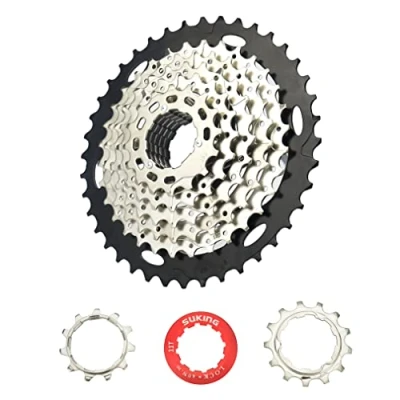 Image of CYSKY 8 Speed Cassette 11 40T Wide Ratio MTB Mountain Bike Fit for Bike, Road Bicycle, MTB, BMX