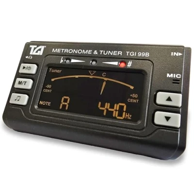 Image of TGI Tuner Chromatic Tuner/Metronome with Clip On Mic.