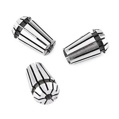 Image of Meiyya Summer Enjoyment Workholding Engraving Collet, 3pcs ER11 CNC Collet Milling Lathe Holder Tool 1/8 inch (3.175mm) 4mm 6mm for Work holding Machine