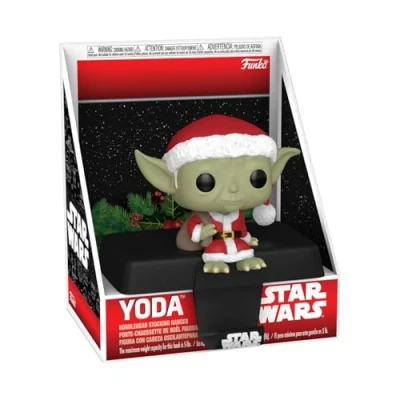 Image of Funko Edge Sitter: Star Wars Yoda Collectable Vinyl Figure Gift Idea Official Merchandise Toys for Kids &amp; Adults Movies Fans Model Collectors and Display