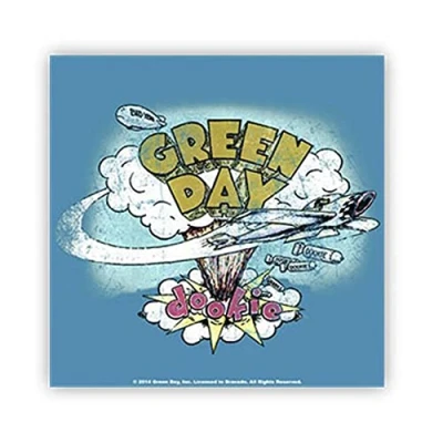 Image of Green Day Dookie Single Coaster 10x10cm