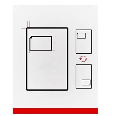 Image of 500 X S14 Ebay/Amazon A4 Integrated Labels 110x60mm (S14/G14) Address Peel Off Pack of Sheets/Amazon 100 Sheets