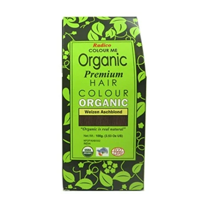 Image of Radico colour me organic plant hair, wheat ash blonde (organic, vegan, natural cosmetics) ash.