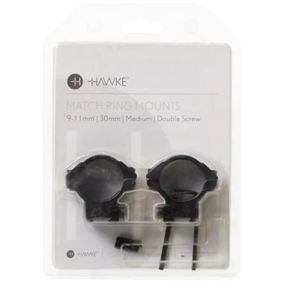 Image of Hawke Match 9 11m Medium Riflescope Ring Mounts 30mm