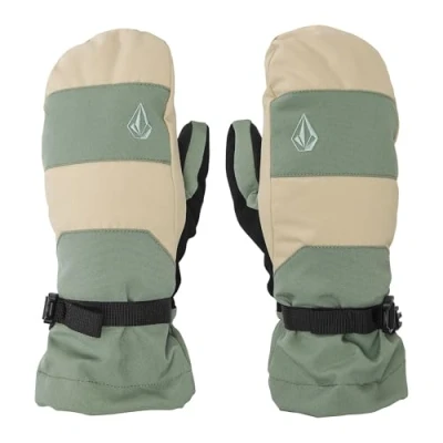 Image of Volcom Womens V.Snow Over Snowboard Ski Mitt, Lichen Green S5, Medium
