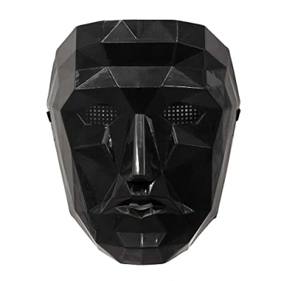Image of Boland Leader Boss Mask soldier, guard, player, face mask, Korean game game, costume, carnival, theme party (Leader)