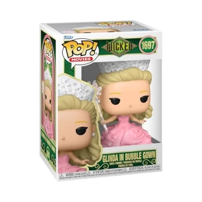Image of Funko Pop! Movies: Wicked Glinda in Bubble Gown Collectable Vinyl Figure Gift Idea Official Merchandise Toys for Kids &amp; Adults Movies Fans Model Collectors and Display