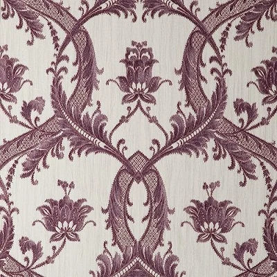 Image of Fine Decor Milano 10 Floral Damask Plum