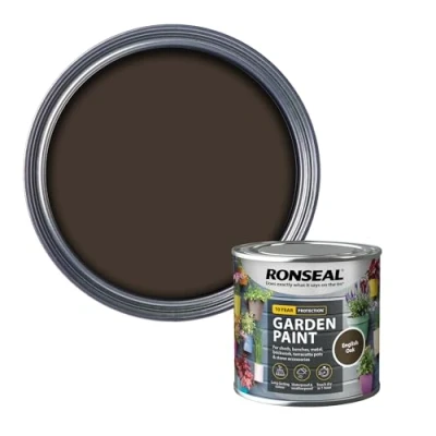 Image of Ronseal Garden Paint English Oak 250ml