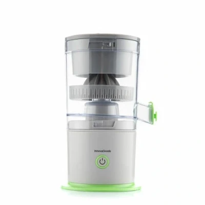 Image of InnovaGoods V0103792 Electric Orange Squeezer, Polypropylene (PP) Acrylonitrile Butadi, 40 W, 250 milliliters, Green
