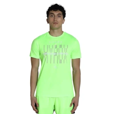 Image of Puma Hyrox TEE Sports Tshirt, Men&#039;s, Size: Large, Green glare
