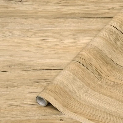 Image of d c fix vinyl wrap Sanremo oak sand wood effect 67,5 cm x 2 m sticky back plastic roll for furniture, kitchen &amp; cupboards contact paper sticker self adhesive film