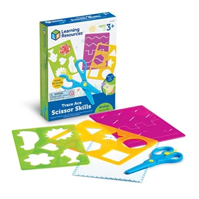 Image of Learning Resources Trace Ace Scissor Skills Set, Medium